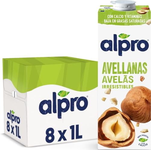 Alpro Bebida Vegetal de Avellana 8x1L