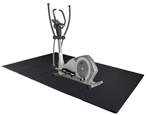 BalanceFrom GoFit High Density Treadmill Exercise Bike Equipment Mat, 3 x 6.5-ft