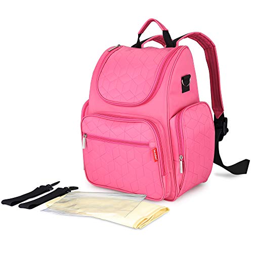 Goldwheat Diaper Bag Backpack Baby Nappy Changing Bag Maternity Travel Backpack