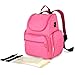 Goldwheat Smart Organizer System Baby Back Pack Diaper Bag with Stroller Straps,Changing Pad & Wet Clothes Bag-Purple/Blue/Pink