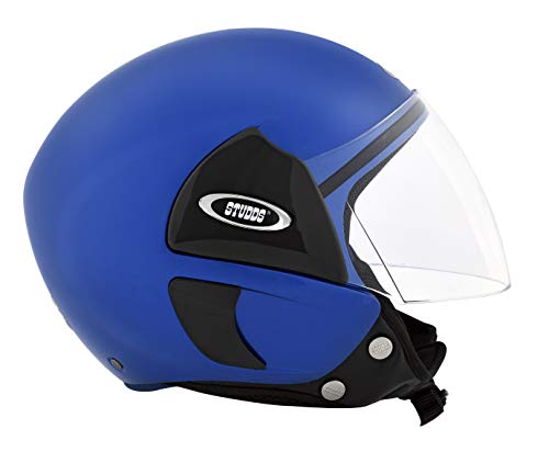 Image of STUDDS CUB Open Face Helmet (Matt Blue, XL)