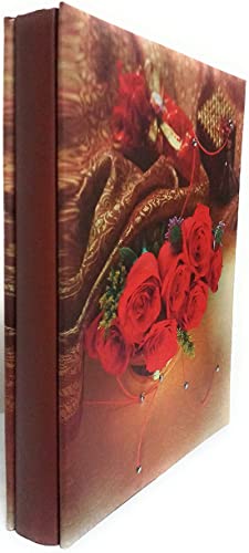 Image of Natraj Series Photo Album with Extra Clear PVC Film 200 Photos (Photo Size Supported: 4x6 Inches, Multicolour) (Design 13)