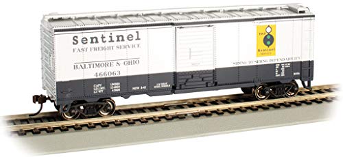 Bachmann Trains - 40' Box Car - B&O #466063 - Sentinel - HO Scale