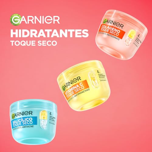 Garnier Uniform & Matte Hidratante Facial Toque Seco Antissinais 85 G