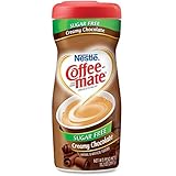 Nestle Coffee Mate Sugar Free Powdered Creamer Chocolate 10.2 OZ (Pack of 12)