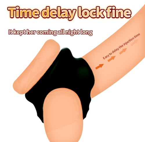 4-Hole-Locking-Ring-Medical-Silicone-Material-Black-Physical-Sperm-Locking-Make-Erection-Longer-Harder-and-Stronger-Long-Lasting-and-Durable-Mens-Sex-Toys-Couples-Sex-Toys-time-delay