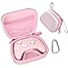 worfty Universal Pink Controller Case for PowerA, PowerA Advantage,Mytrix, Matbip, Kuitmor, Switch, Xbox, PS5 Controllers - Protective Cover Hard Carrying Case(Box Only)