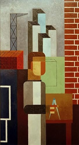 Affiche Mur Art impression toile l'architecte Ii décoration salon de standing