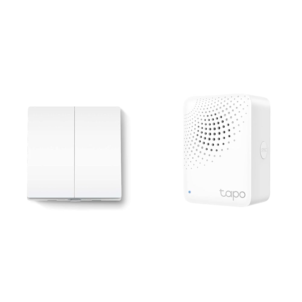 Tapo Tp-Link S220 Smart Light Switch 2 Gang 1 Way, Remote And Voice Control,Away Mode,No Neutral Req (B0CJNXGP7W) Amazon Price History, Amazon Price Tracker
