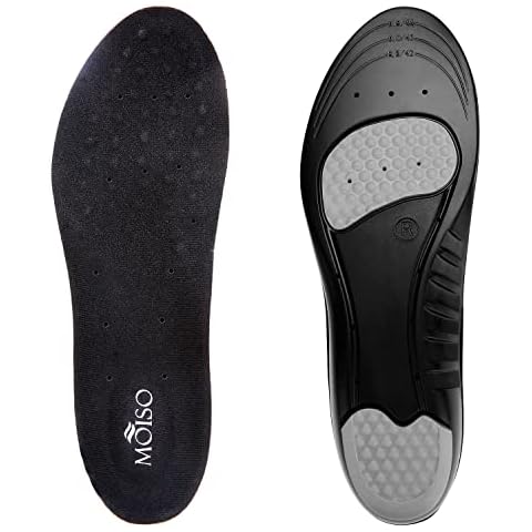 MOISO Memory Foam Arch Support Insoles Cover