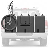 Truck Tailgate Bike Pad for GMC Sierra 3500HD Regular Cab Long Bed 2024-2026, 51 in Pickup Tailgate Bicycle Pad with Reflective Strips, Oxford Fabric Bike Carrier Pad