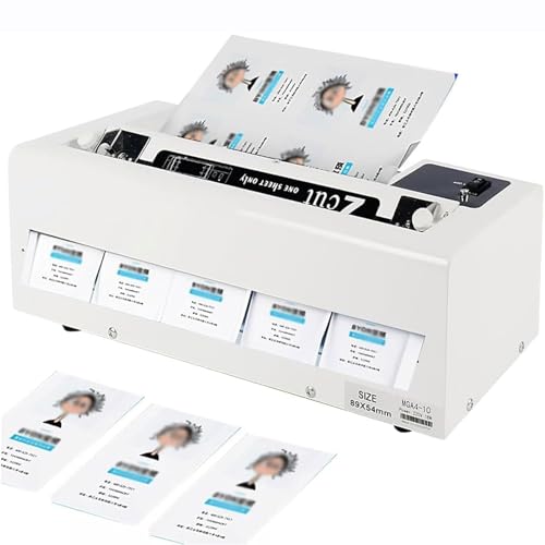 Machine de découpe de cartes de visite pour imprimer vos badges de bureau