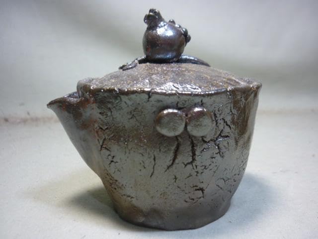 備前焼 木村陶峰 茶器揃 陶芸 煎茶器 宝瓶 湯冷まし 煎茶碗 木箱