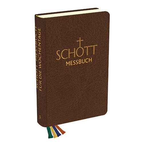 SCHOTT Messbuch - Für die Wochentage - Band 3: Jahreskreis 18.-34. Woche: Originaltexte der authentischen deutschen Ausgabe des Messbuches und des Messlektionars