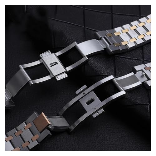 Bracelets de montre 26 mm acier boucle déployante Royal Oak 15500 - 6