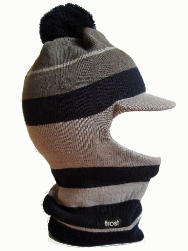 Frost Hats Winter Boy's Hat Balaclava Striped Ski Mask Knit