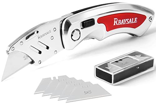 RBAYSALE Utility Knife with 5 Blades