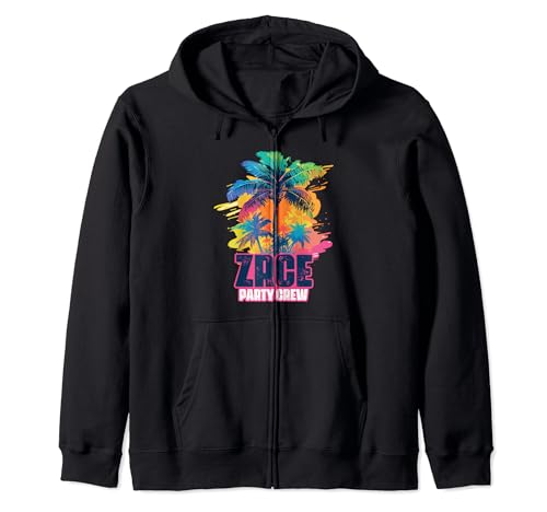 Zrce Croatia Party Crew Equipo de vacaciones Sudadera con Capucha