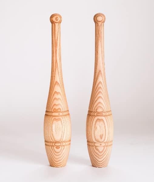 EvoSports Natural Small Size Sheesham Wooden Indian Mugdar, Clubs, Meel, Clubbell, Karla Kattai Mugdar (2 Kg Pair)-image-48
