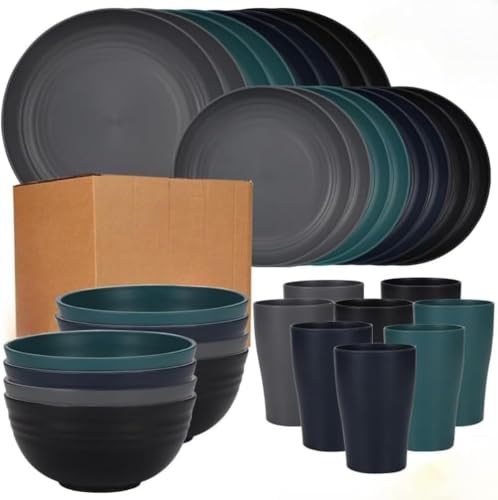 DRWG PP �� 8 �l / 2 �l�p�H��Z�b�g 12/24/32 �s�[�X�d�l�œd�q�����W/�H��􂢋@�Ή� �ė��p�\�E�ϋv�������y�� ���ʃJ���[�W�J�ŃL�b�`��/�ƒ�/�p�[�e�B�ɍœK �f�U�C���Ǝ��p���𗼗����ƒ�Ɏ��R�ȕ�������������p�I�H�� (24�_�Z