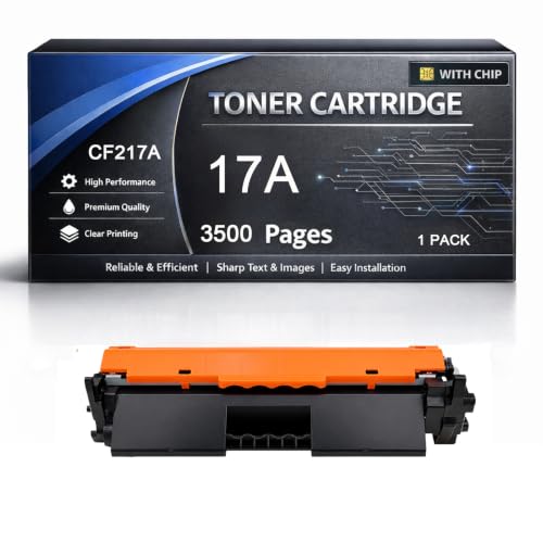 Toner 17A CF217A compatible noir 3500 pages pour des impressions nettes sur LaserJet M130a