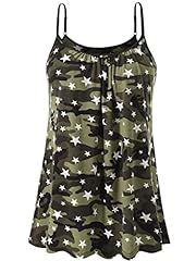 Star Print Army Green