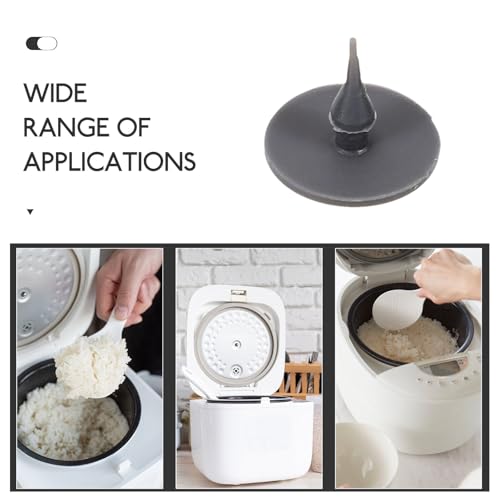 10 piezas de juntas de válvula de vapor para olla arrocera de silicona universal para reemplazo miniatura 3