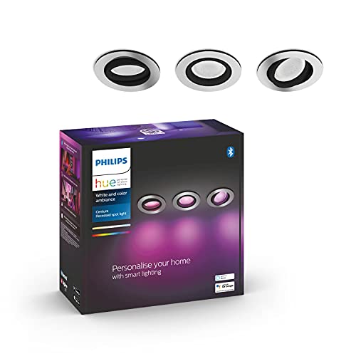 Controllabile tramite Bluetooth dall'app sul tuo smartphone o mediante controllo vocale con Amazon Alexa e Google Assistant