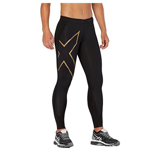 Lift Leggings Review | Black Leggings, Plus Size Legging 2XU Women's MCS Cross Training Compression Tights, Black/Gold, Large