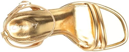 Circus NY by Sam Edelman Women's Hartlie Heeled Sandal Millenia Gold 8.5 Medium | Image 4