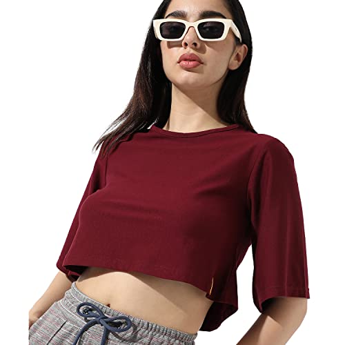 Image of Campus Sutra Women Regular Fit Top
