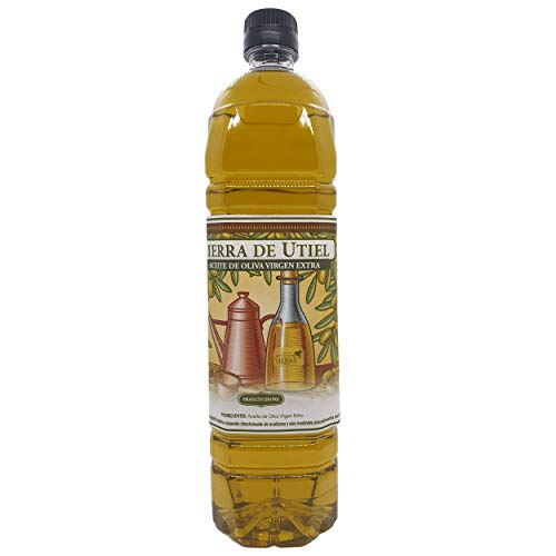 Sierra de Utiel - Aceite de Oliva Virgen Extra - Botella PET (1 l) - Producto Natural Origen España Cover