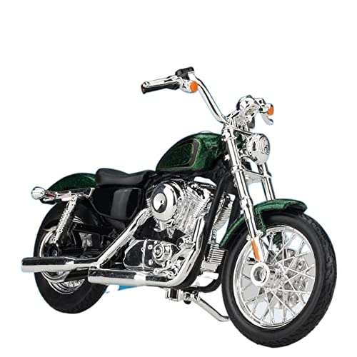 Modèle de moto Harley-Davidson Seventy-Two 1:18 miniature robuste pour vitrine sans poussière