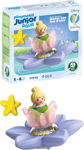 PLAYMOBIL JUNIOR Aqua & Disney | Tinkerbells magische Feen-Schwimmblume |...