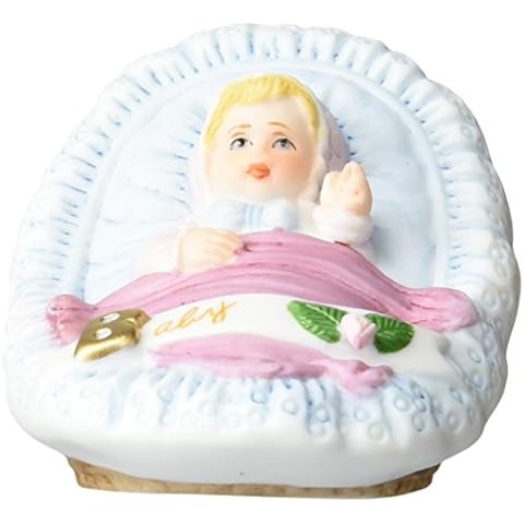 Enesco Growing Up Girls Blonde Newborn Figurine Cover