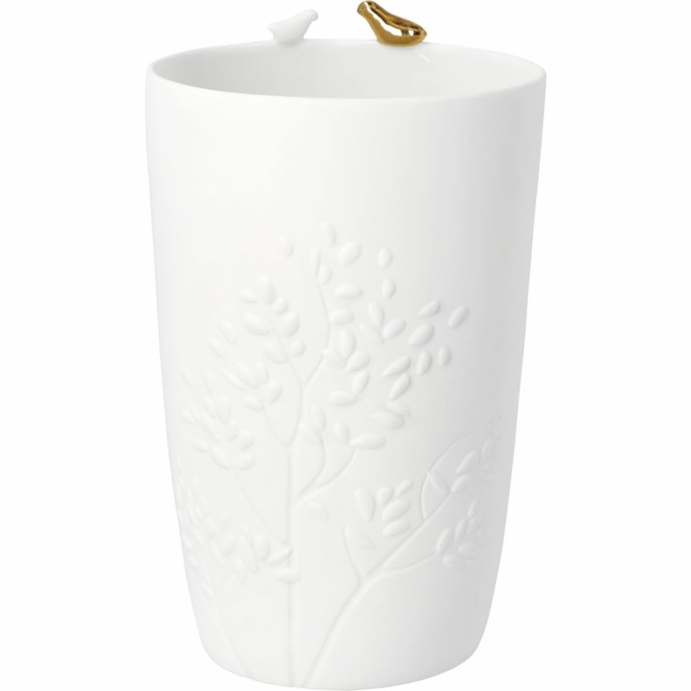 Räder Porzellanvase „Vogelpaar“ – Goldvogel Vase – Hochwertige Blumenvase mit Gold-Akzent – Edle Tischdeko & Geschenk