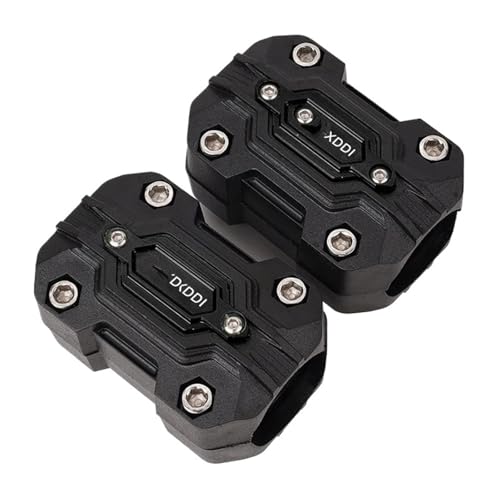 Moteur garde pour BMW R1250GS Adventure avec bloc de protection robuste noir
