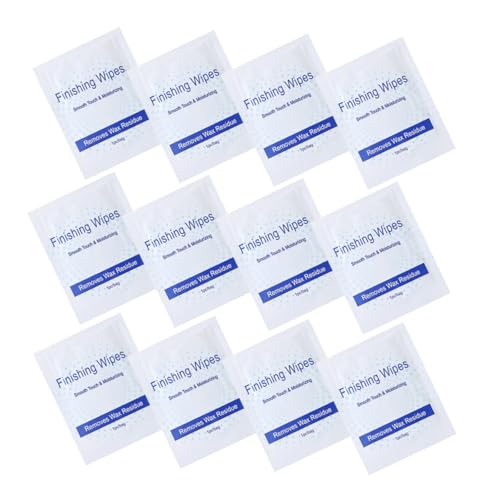 FONDOTIN 40 pezzi Salviette Detergenti Dopocera Rimuovi Residui di Cera Corpo Calmanti e Idratanti per Donna Pulizia Profonda e Finitura Liscia Dopo Depilazione