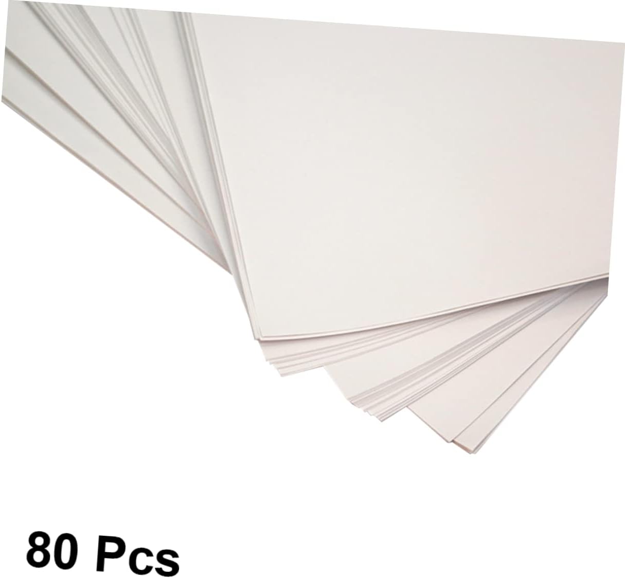 LALAFINA 80sheets Standard Sketching Paper Drawing Paper for Artists and Students -Friendly for Pencils and Ink