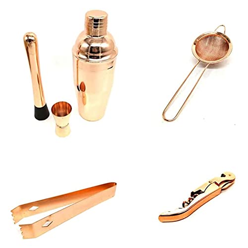 Kit coctelera 11 piezas con base y accesorios 550 ml miniatura 4