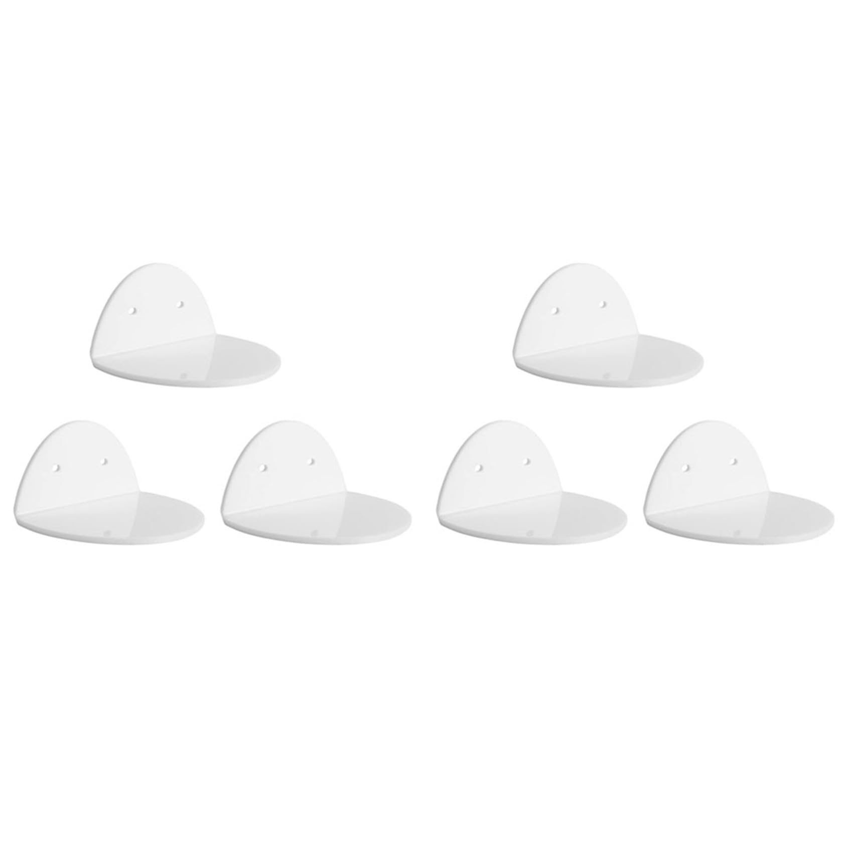 Étagère murale universelle en acrylique lot de 6 supports de caméra