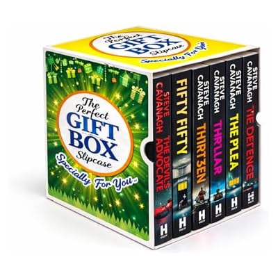 Eddie Flynn Series 6 Books Collection Set In Gift Slipcase By Steve Cavanagh (Thirteen, The Defence, The Plea, The Liar, Fifty-Fifty, The Devil's Advocate)