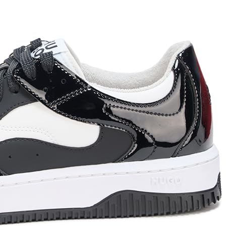 Image of Hugo Mens Back Logo Lace Up Sneakers