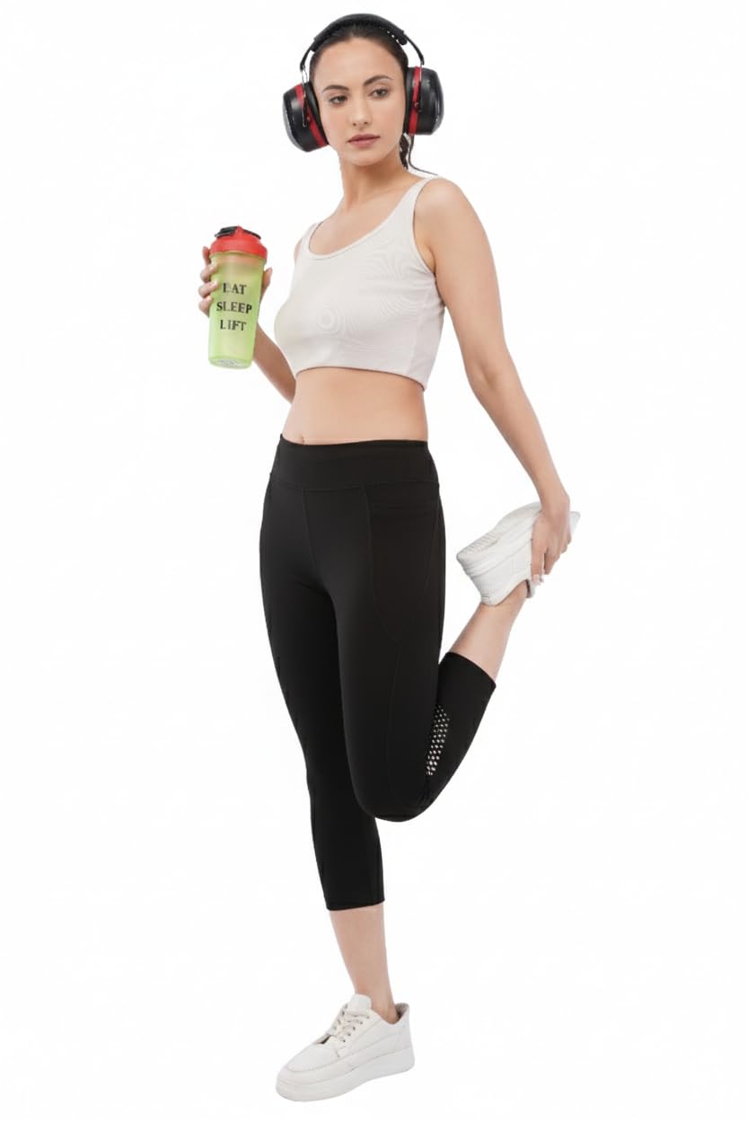 Women's Slimming Yoga Pants | Ultra-Soft, Ultra-Stretch & Ultra-Light, Sweat Wicking Fabric | High Waist, Body Contouring Shapewear | Flattering Fit | Look 1 Size Slimmer Instantly-image-26
