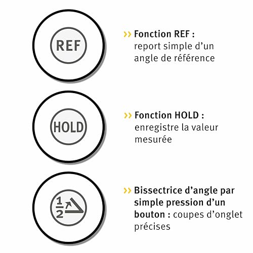 Rapporteur angle électronique STABILA TECH 700 DA 80 cm IP54 - 6