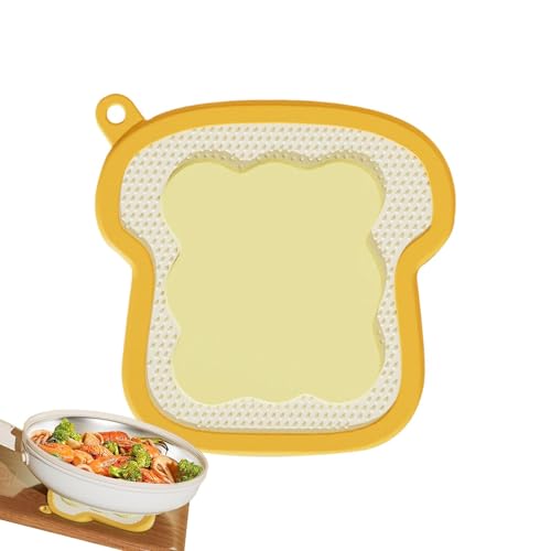 Furtryvl Salvamanteles para ollas y sartenes calientes | Posavasos de silicona para bebidas, soportes para ollas calientes, alfombrillas antideslizantes para cocina, almohadillas calientes para tazas