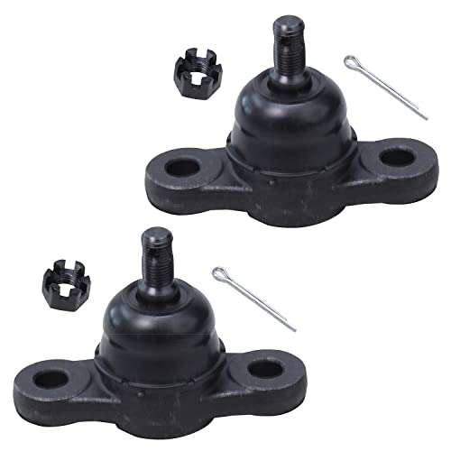Image of Detroit Axle - 2.0L Front Lower Control Arms Kit for 2009-2012 Hyundai Elantra 2010 2011, 2 Lower Control Arms, 2 Lower Ball Joints, 4 Inner & Outer Tie Rods Replacement