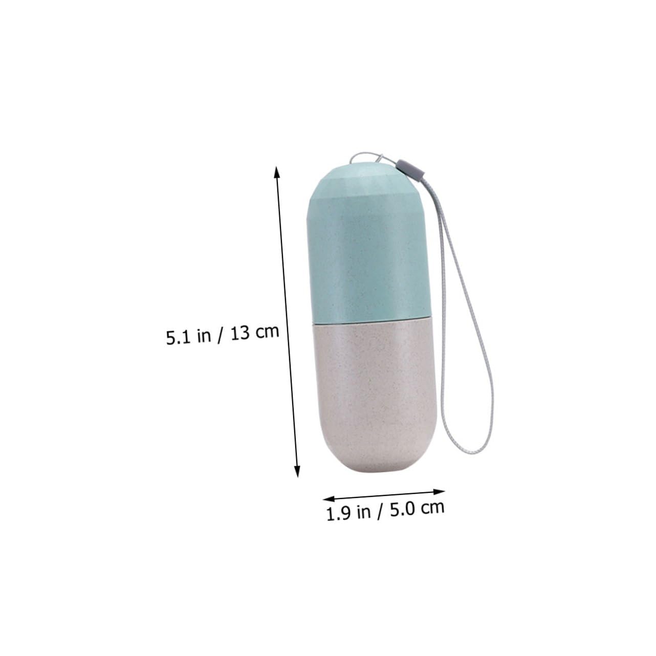 Beaupretty 2 Ensembles pilulier scellé pilulier semainier hebdomadaire boite medicament organisateur hebdomadaire cas 7 jours étui de rangement pour pilules empilable