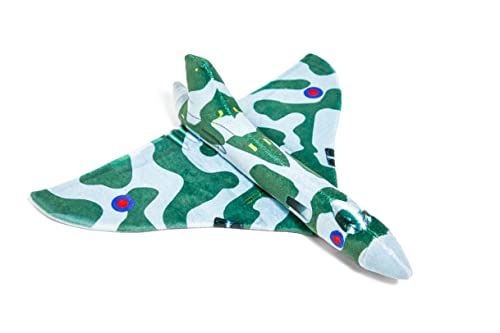 Avro Vulcan Aircraft Soft Toy - Cute Plush Toy for Kids and Collectors - Iconic Plane Aviation Toy, Iconic Plane Aviation Gift