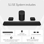 VIZIO 5.1 Soundbar, Wireless Subwoofer, Surround Sound w/Dolby Atmos & DTS:X, Bluetooth Speaker, QuickFit™ Compatible – SV510M-08 (New, 2024 Model) - Image 3